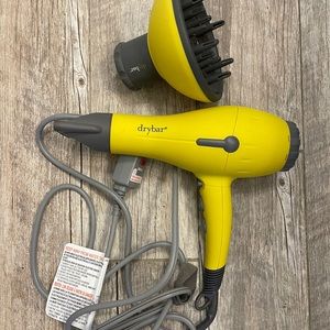 Drybar buttercup blow dryer and diffuser